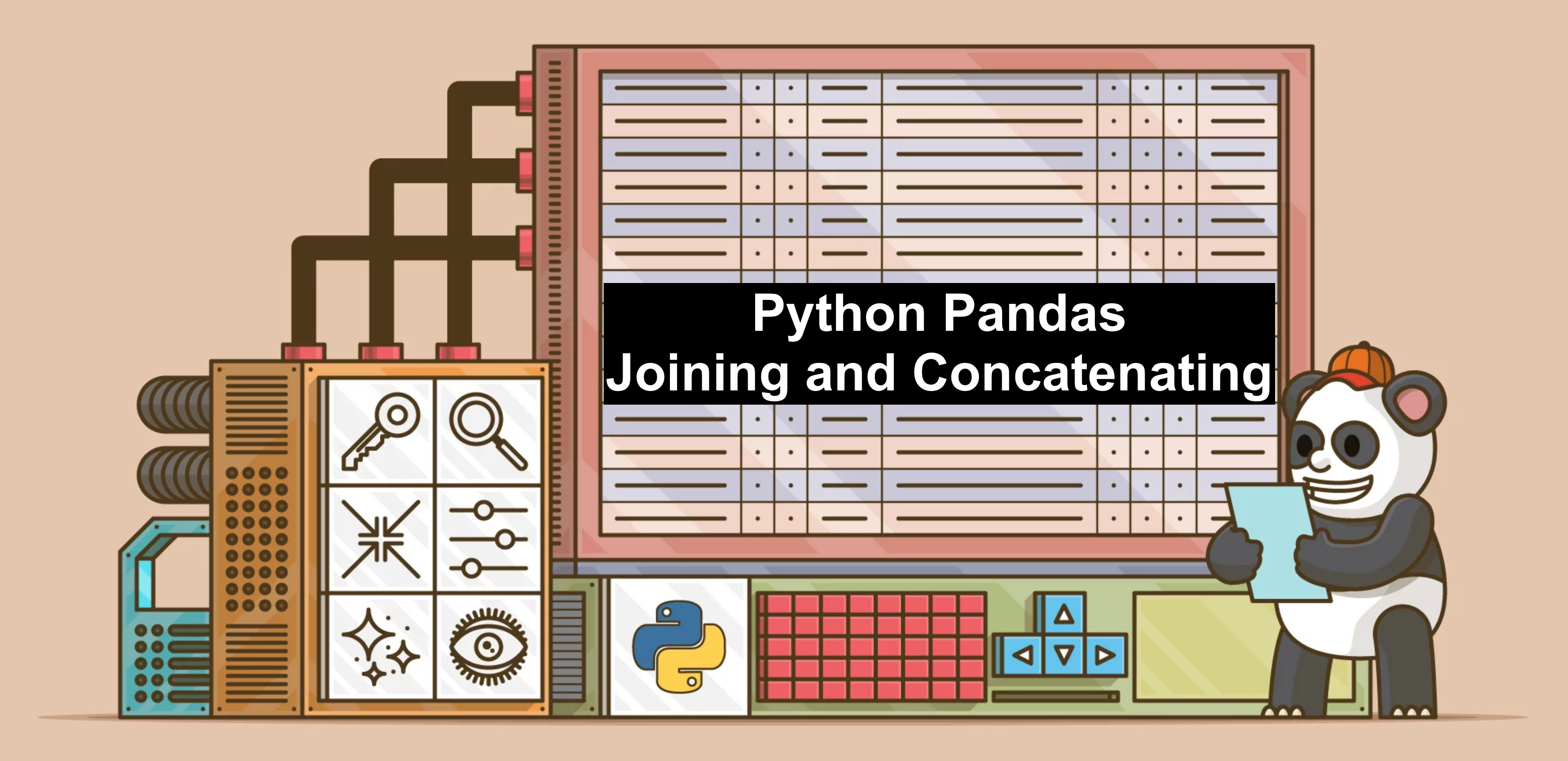 Python Pandas Joining and Concatenating