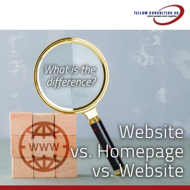 Website vs. Homepage vs. Website